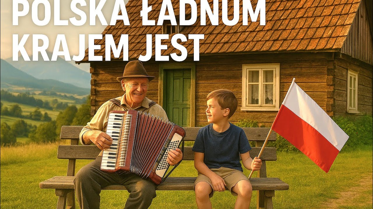 🇵🇱 Polska ładnym krajem jest 🇵🇱Piękna piosenka na Akordeon. Patriotyczna
