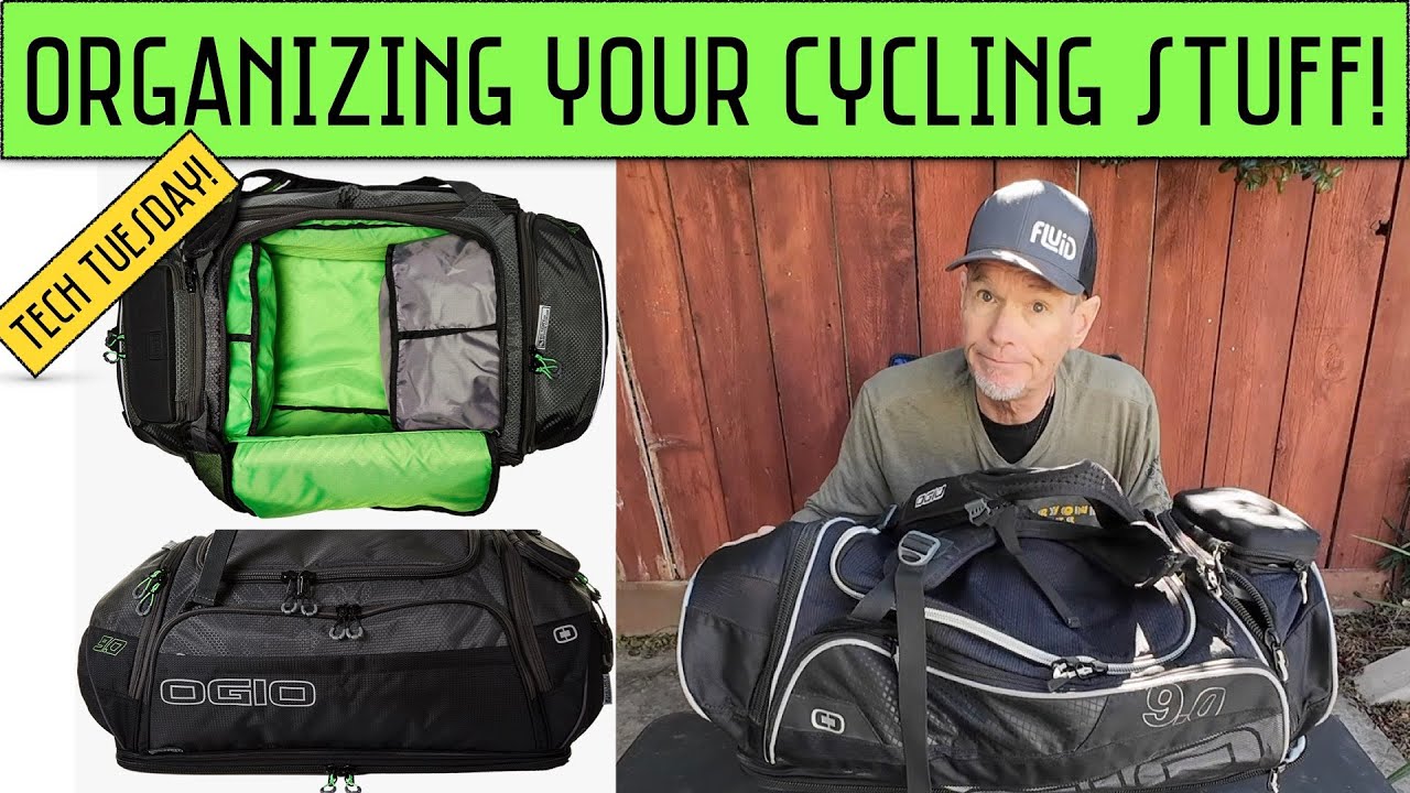 Stop Forgetting Your Cycling Gear! Getting Organized With Ogio Gear Bags.