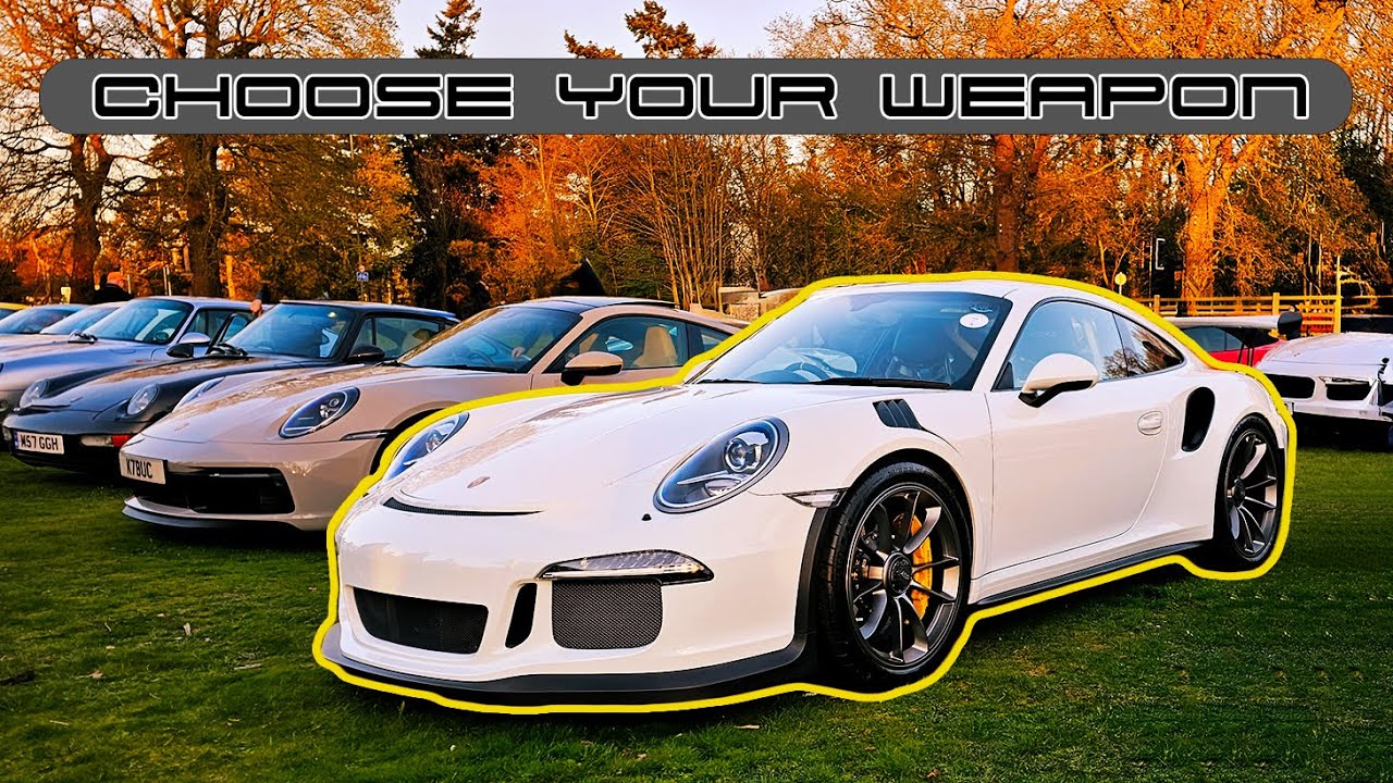 Porsche Meet At UK Surrey Pub - 911 GT2 + GT3 RS