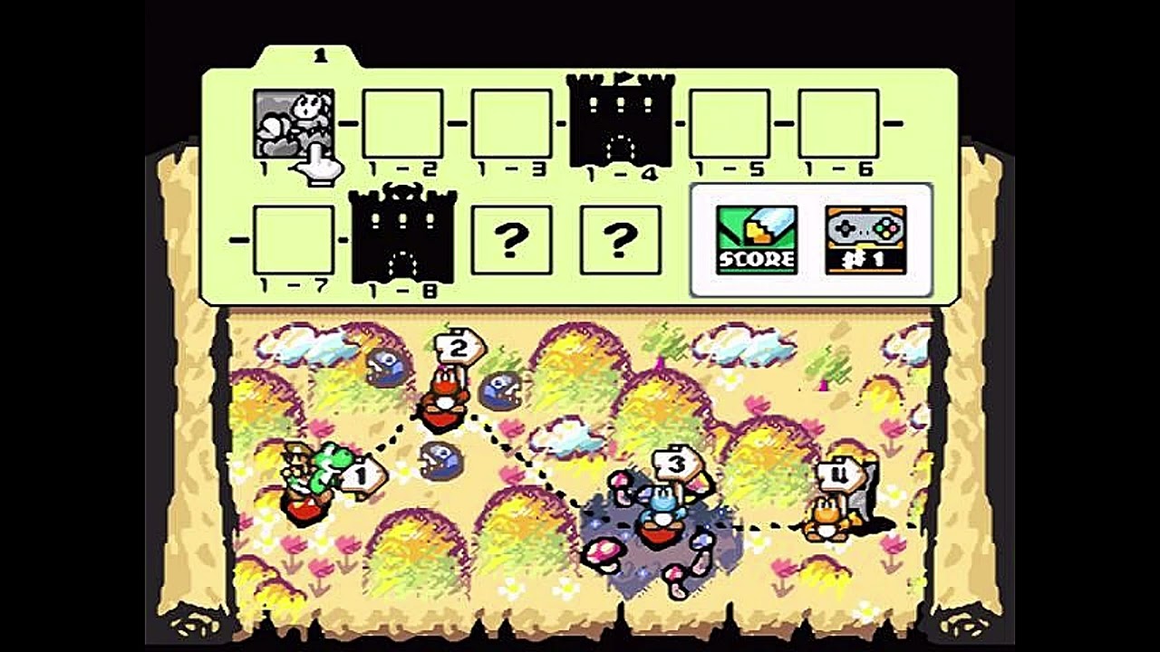 Yoshi's Island - Map BMG Remix