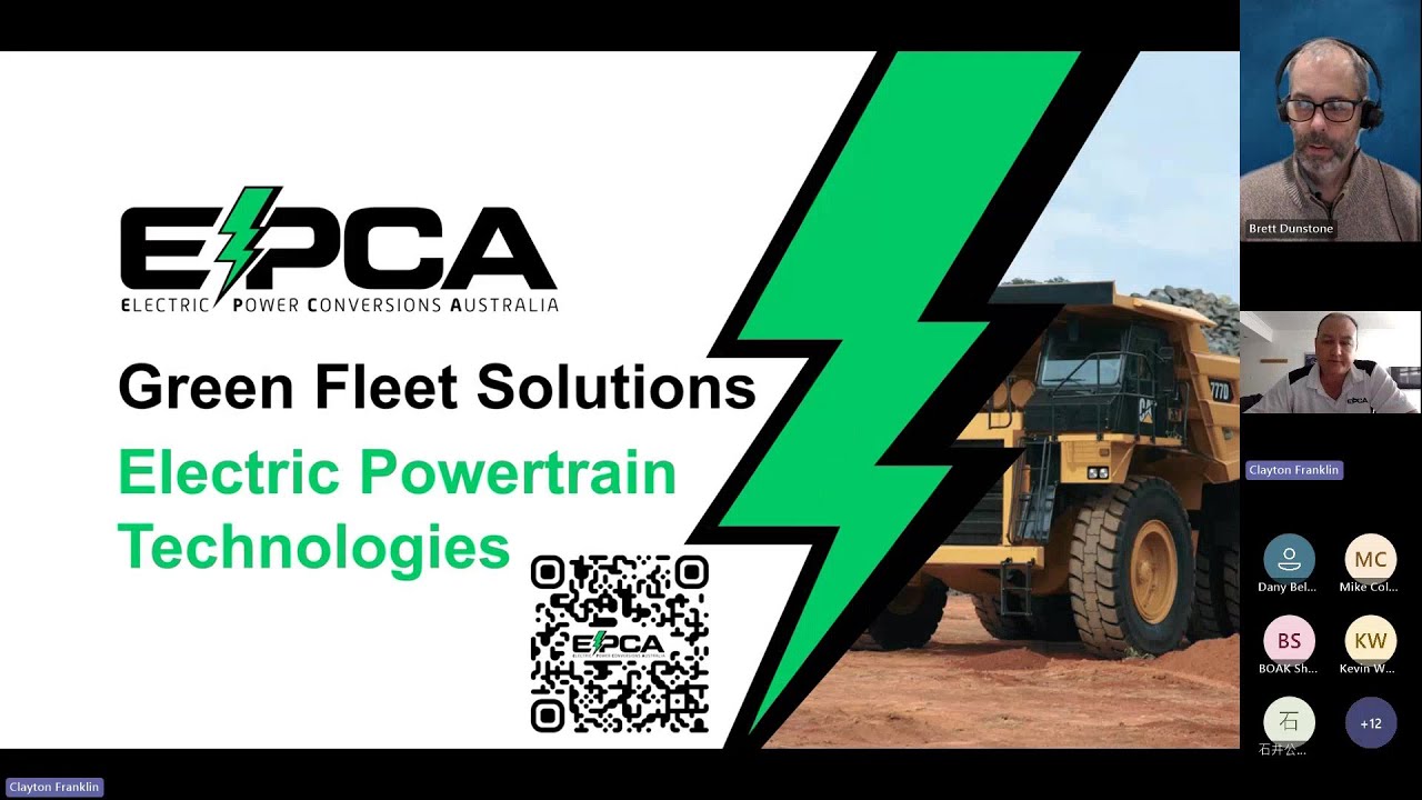 Presentation -  EPCA Full Battery Electric 100t Mining Truck (Clayton Franklin)
