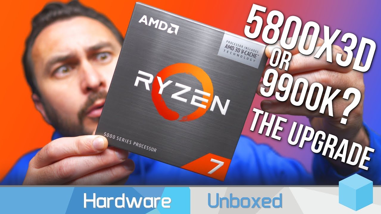 Upgrade From Ryzen 7 3700X to 5800X3D vs. Intel Core i9-9900K