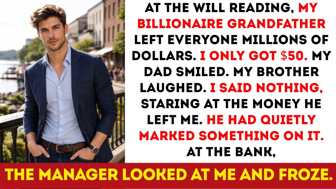 My Billionaire Grandfather Left Everyone Millions Of Dollars At The Will Reading—While I Only...