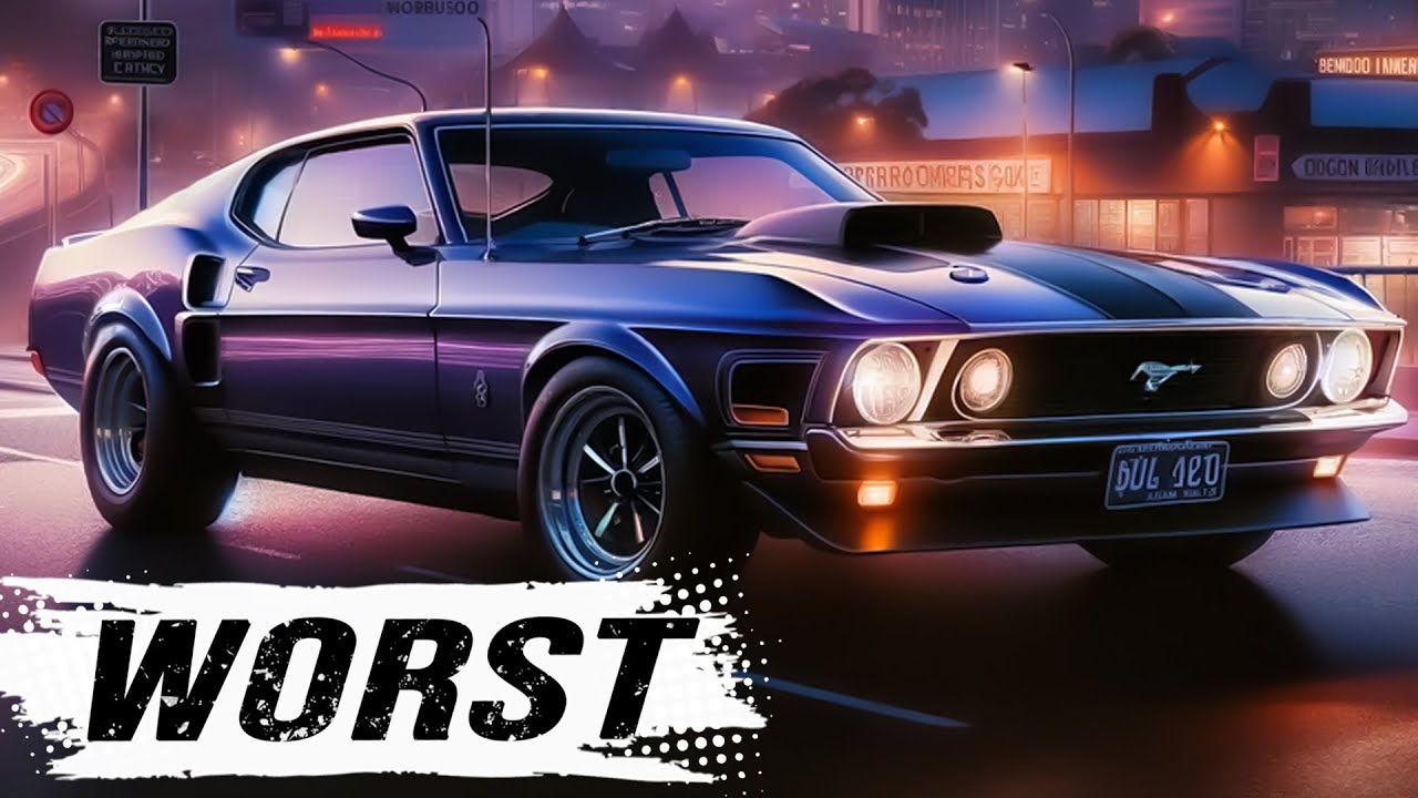 10 Of The WORST Muscle Cars Ever Made