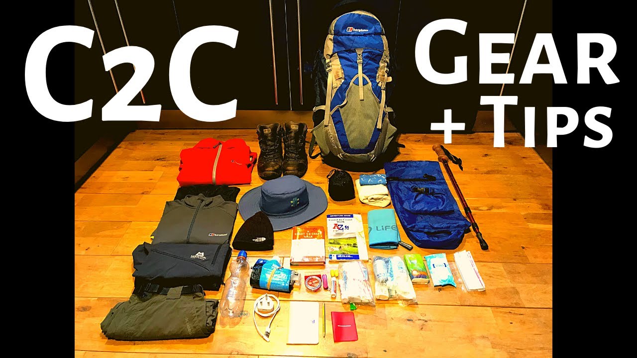 Coast to Coast Gear Loadout + Tips Lightweight - Thru Hiking Trail England