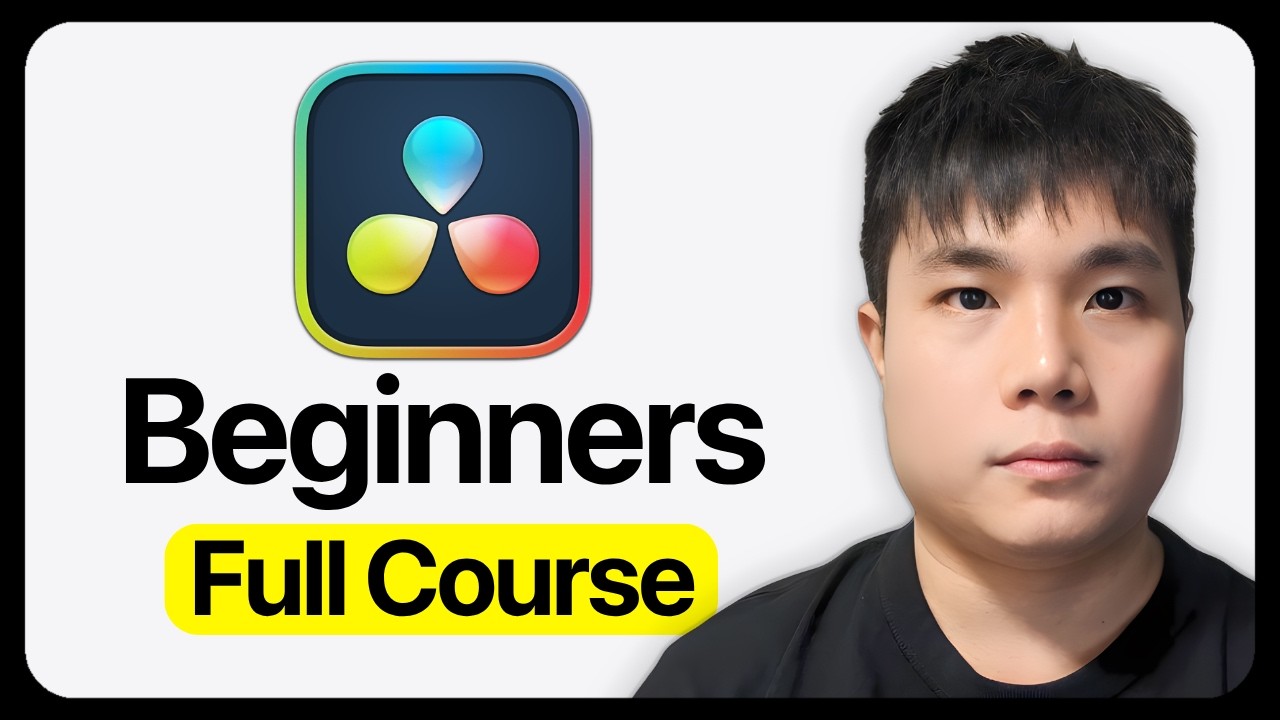 DaVinci Resolve Tutorial for Beginners (Full Course)