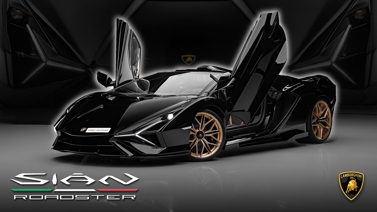1 of 19 in the World - Lamborghini Si&aacute;n Roadster | 4K