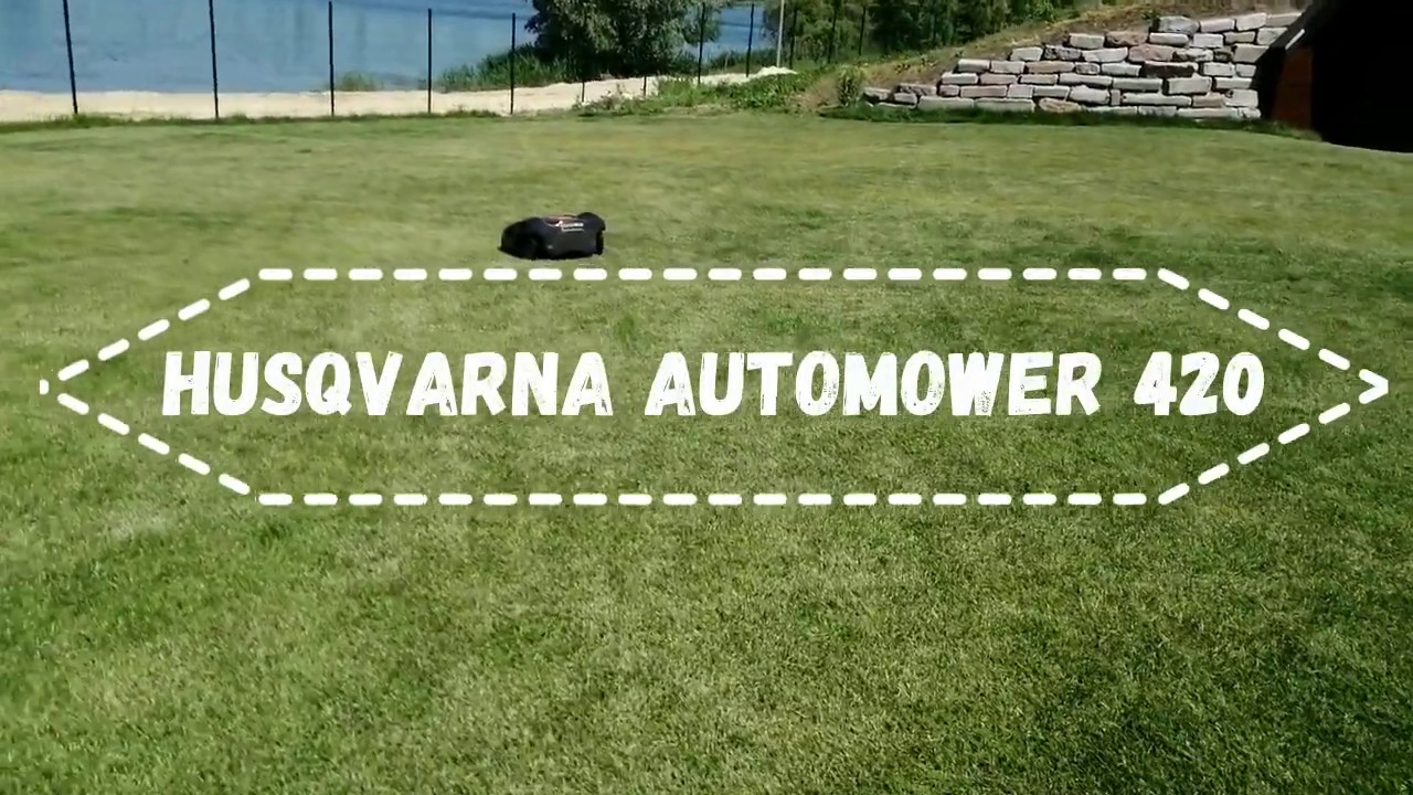 Газонокосилка-робот Husqvarna Automower 420