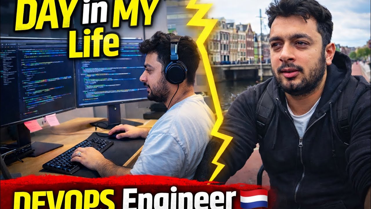 My daily routine as a DevOps Engineer in Netherlands 🇳🇱 | Realtime roles $ responsibilities 
