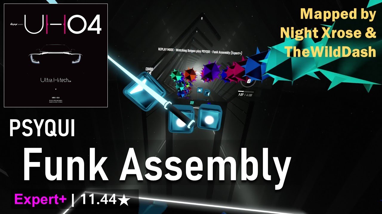 PSYQUI - Funk Assembly | 93.39% 459.44pp (Expert+) | Beat Saber