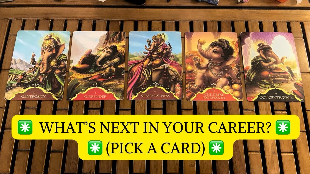 🔮💼 What’s Next on Your Career Path? | Pick a Card Tarot Reading ✨🌟