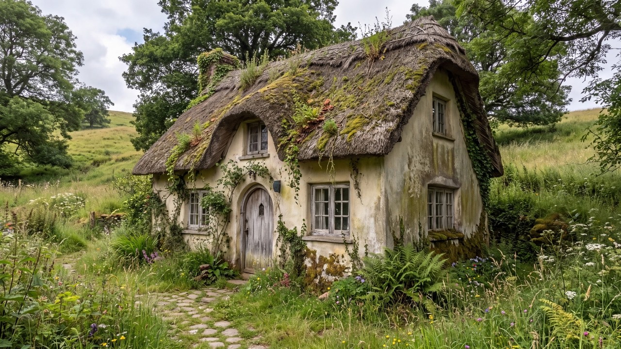 Forgotten Abandoned Thatched Cottage Restored Into an English Country Home | Renovation ASMR