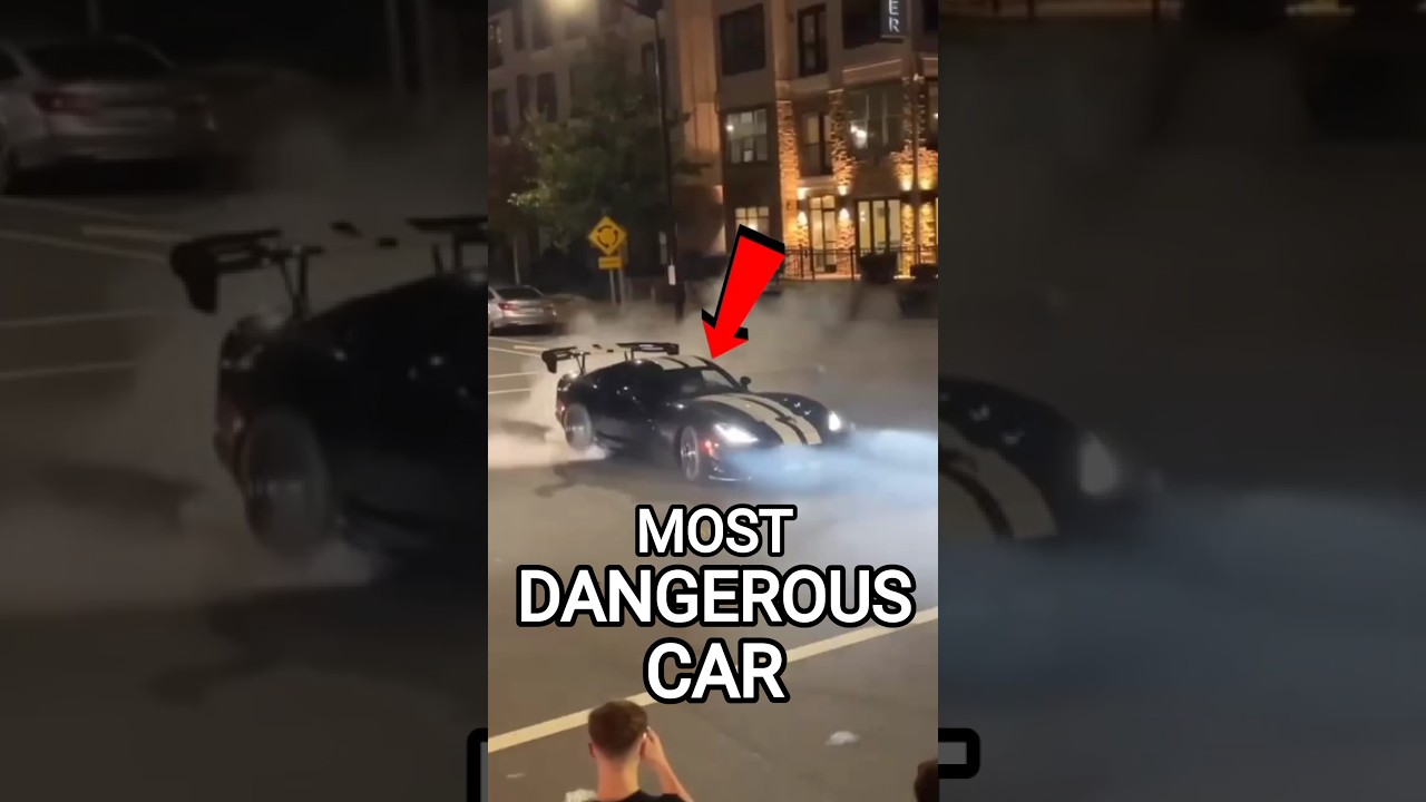 Why The Dodge Viper Nearly Got Banned😳