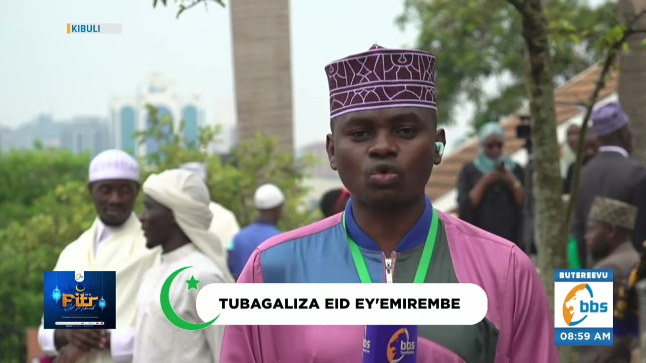 Ku Kasozi e Kibuli  Okusaala Eid el- Fitr Kugenda Kutandika . #BBSKati