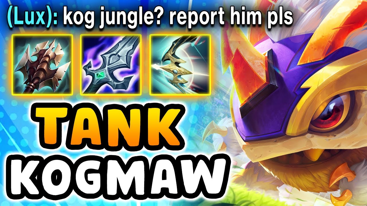 My whole team flamed me for picking Kog'Maw Jungle... so I carried them all