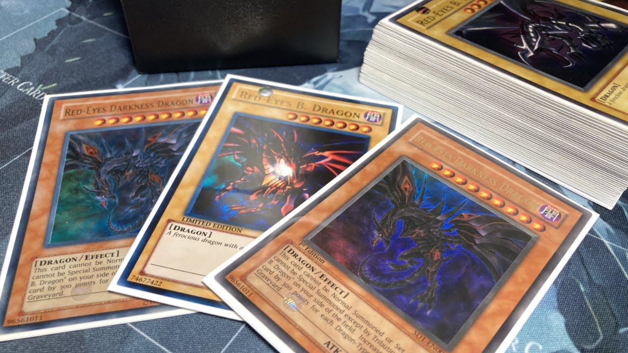 Nostalgic Red Eyes Deck: ASMR Whispering Yugioh Project
