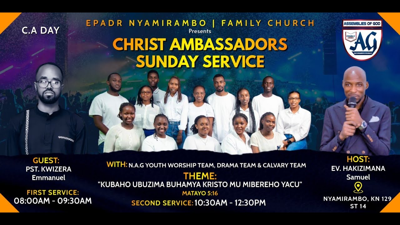 SUNDAY SERVICE (C.A DAY) 03/08/2025 - Assemblies Of God Nyamirambo (EPADR) Family Church 2ND SERVICE