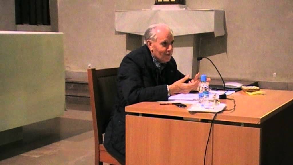 Charla encuentro con José Antonio Pagola en abril de 2011.