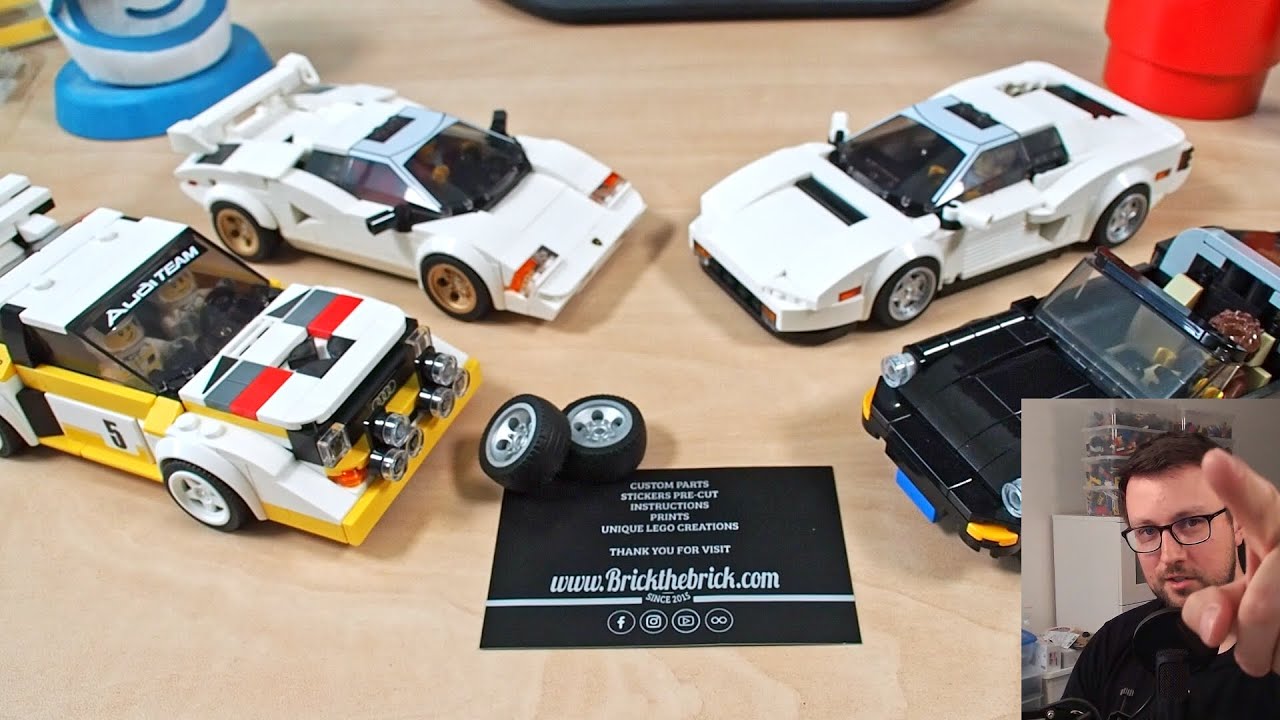 Custom 3D Printed Rims for LEGO Cars Review