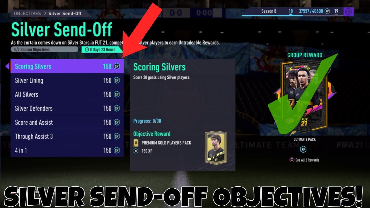 HOW TO COMPLETE SILVER SEND-OFF OBJECTIVES FAST! - Silver Objectives - FIFA 21