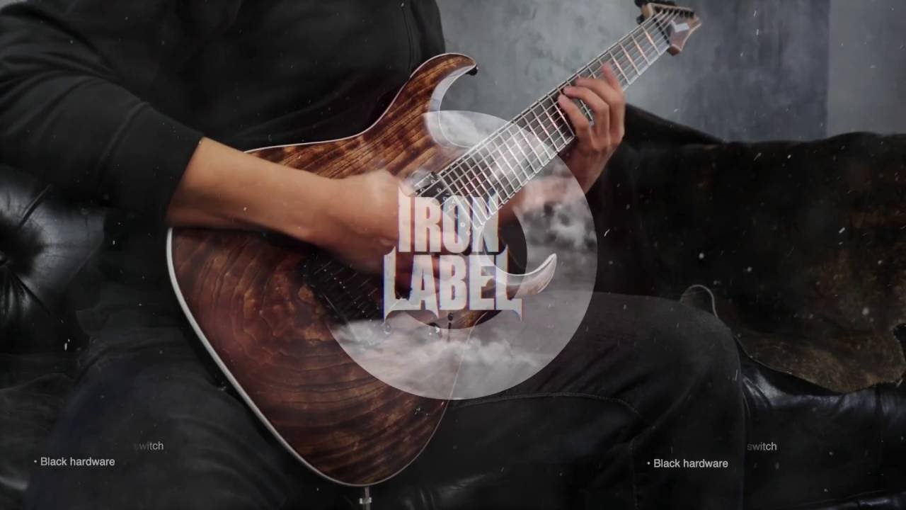 Ibanez RGA Iron Label - RGAIX6U/RGAIX7U