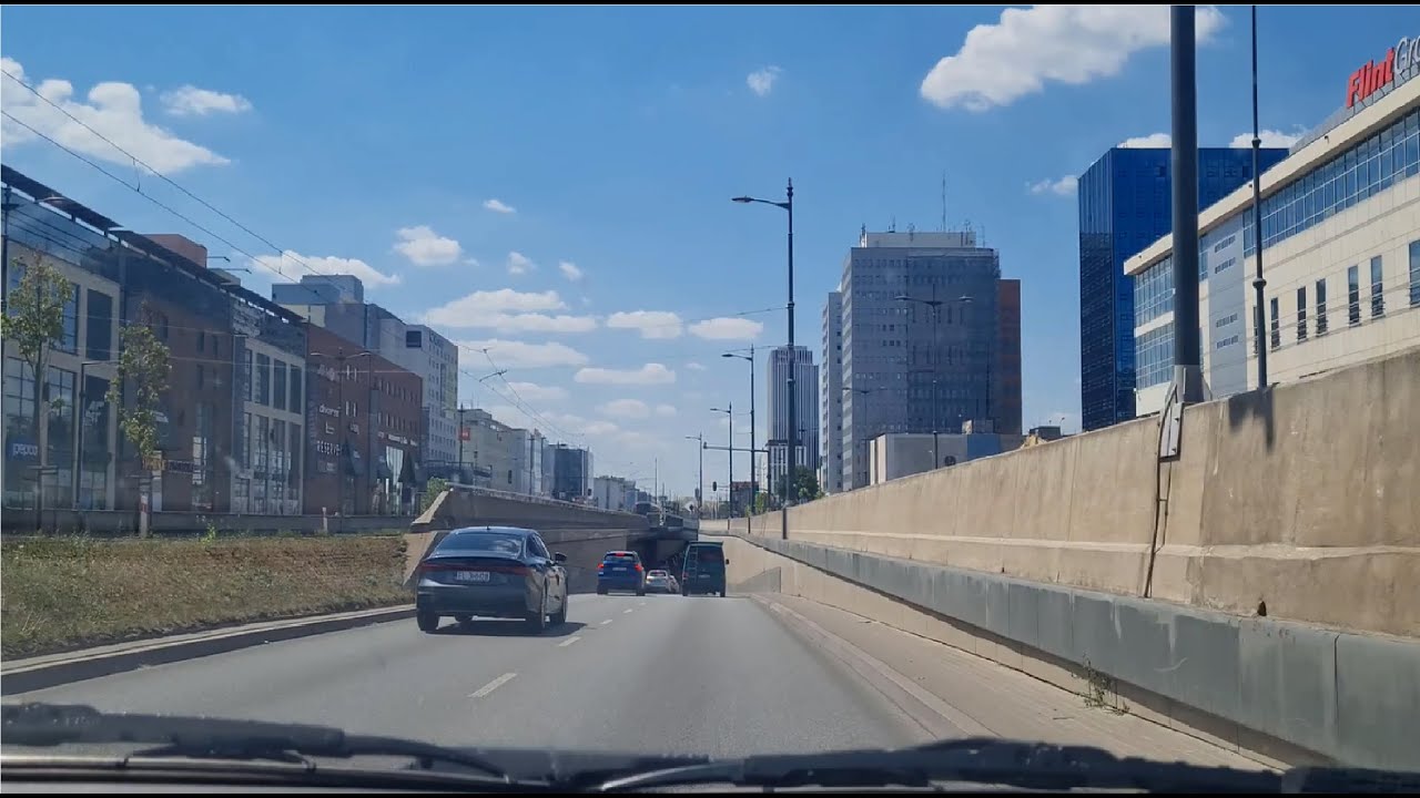 ŁÓDŹ 2023 Widzew - Polesie | Driving Downtown | Summer POLAND