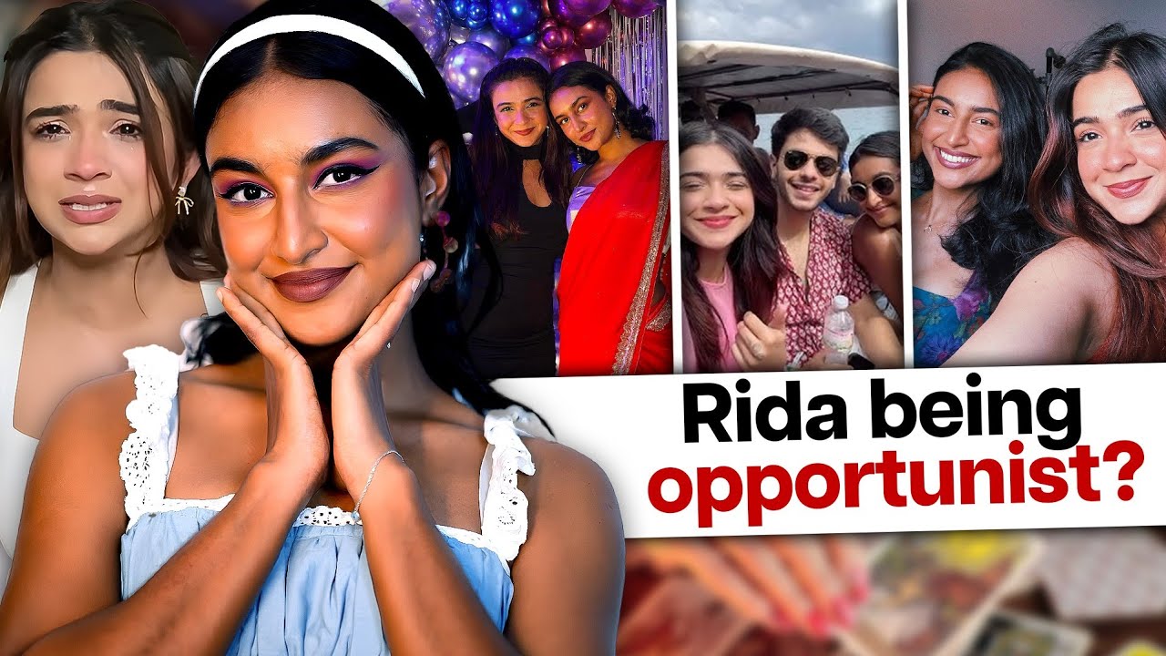 Rida Being a FAKE FRIEND of Apoorva?| USED Apoorva for FAME and then Did not support her?