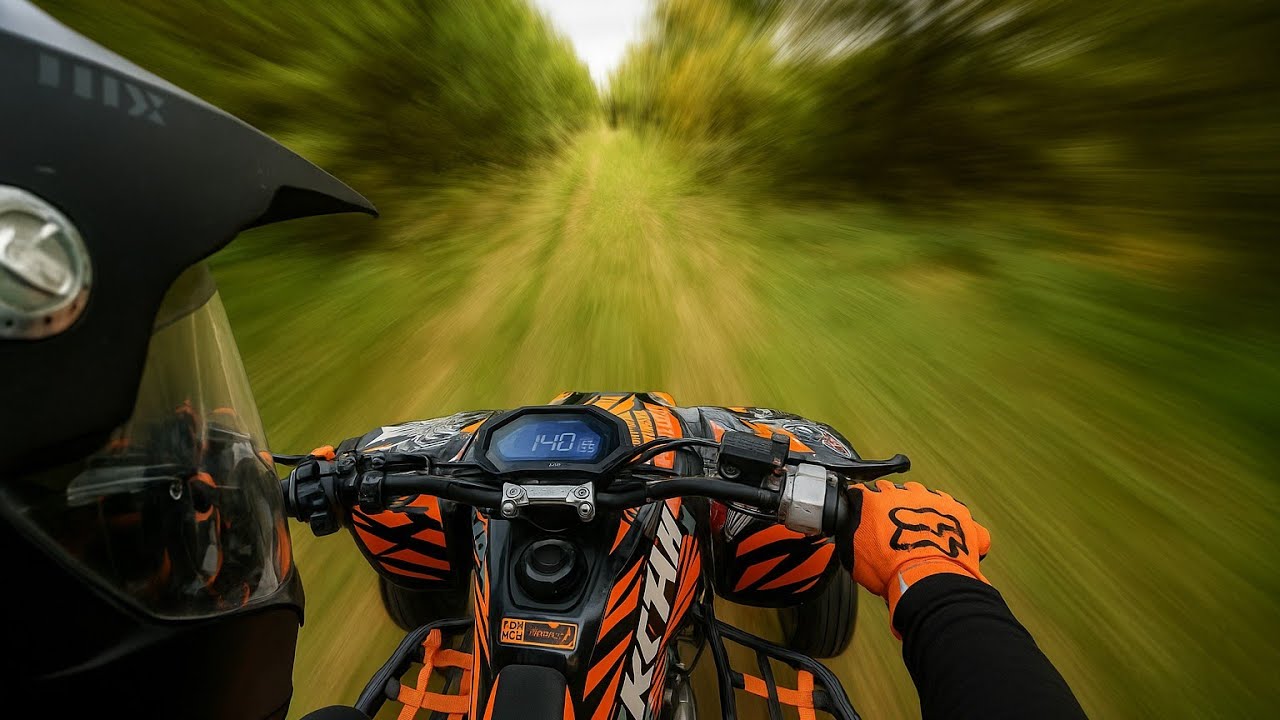 YAMAHA YFZ 450 FULL GAZ 🔥 #quad #atv