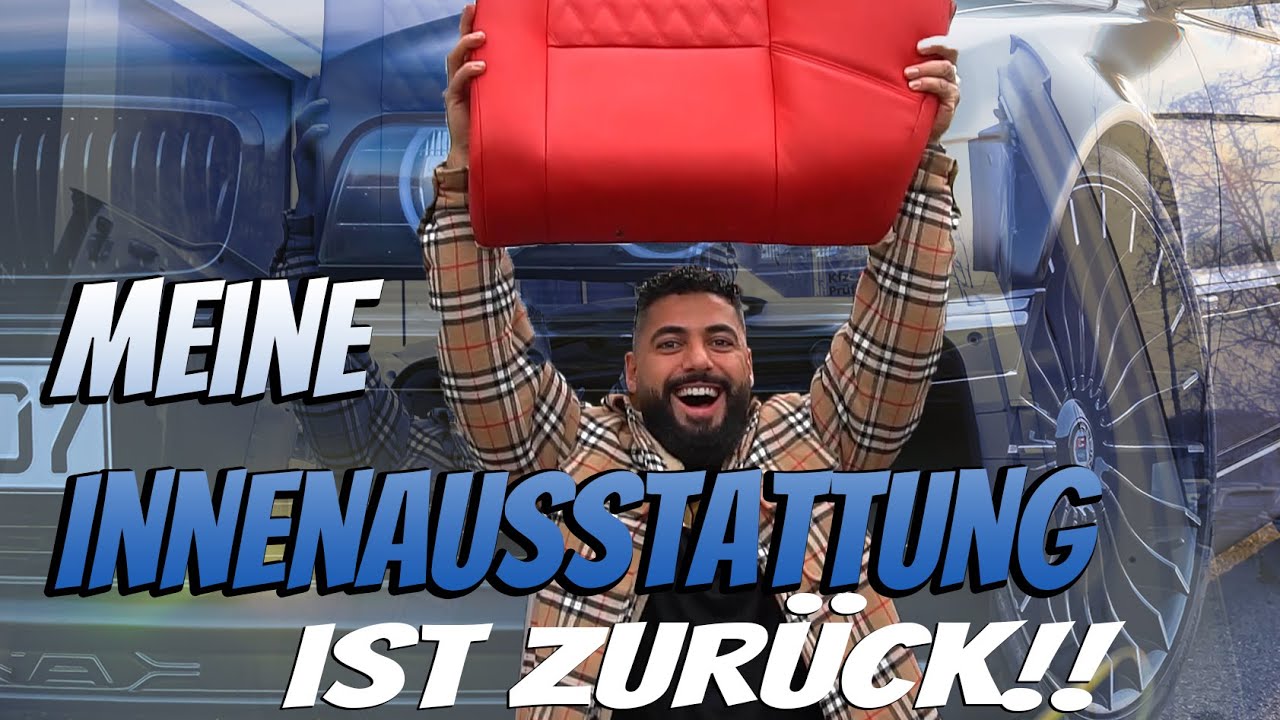 Endlich kommt meine Innenausstattung zurück! BMW E38