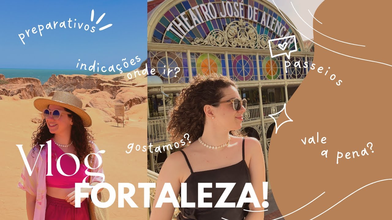 VLOG EM FORTALEZA: Preparativos + Passeios ✈️🌴