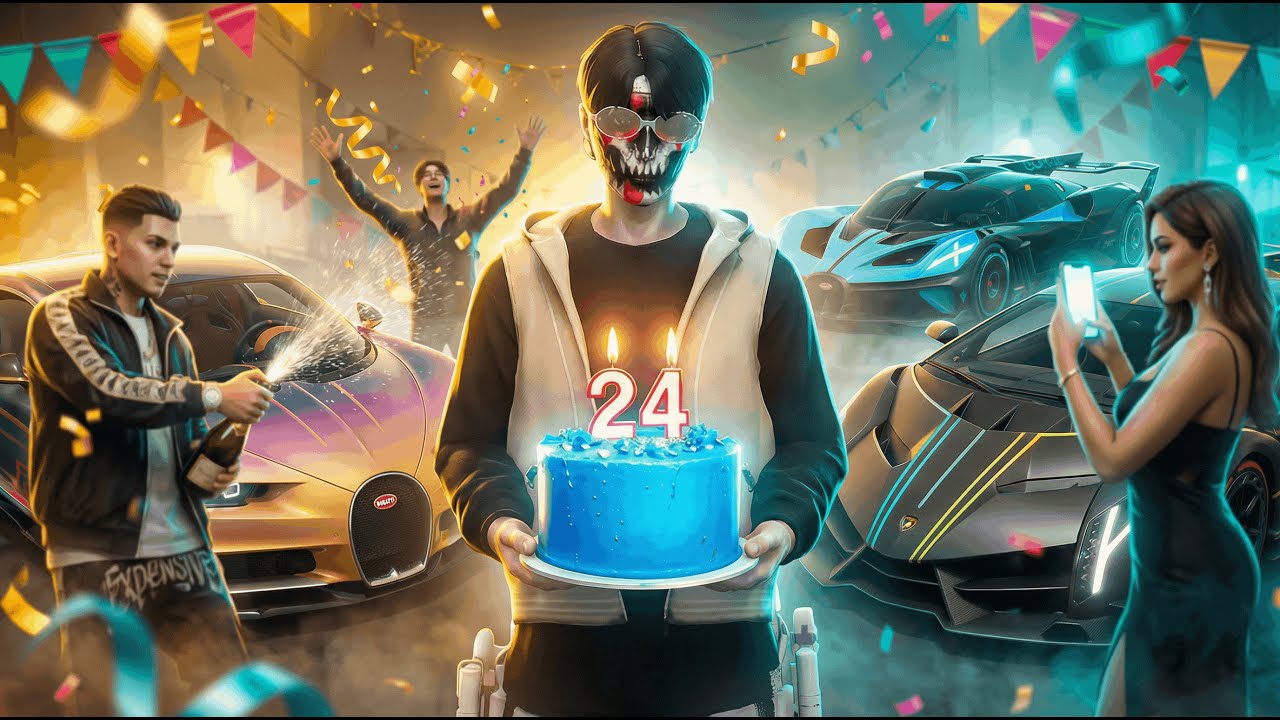 СКУПИЛ ВЕСЬ СЕРВЕР НА СВОЙ ДЕНЬ РОЖДЕНИЯ в GTA5RP