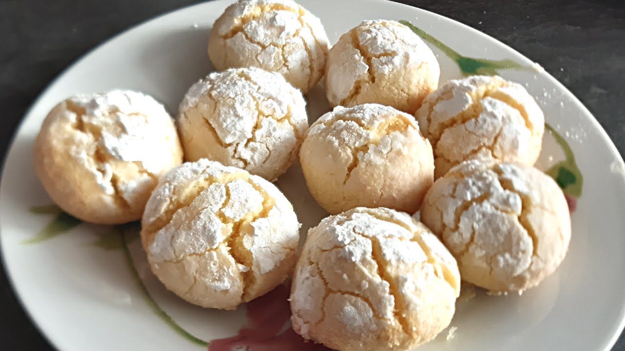 💕 Petits gâteaux craquelés à la noix de coco | 🕌 Gâteaux aid 🕌