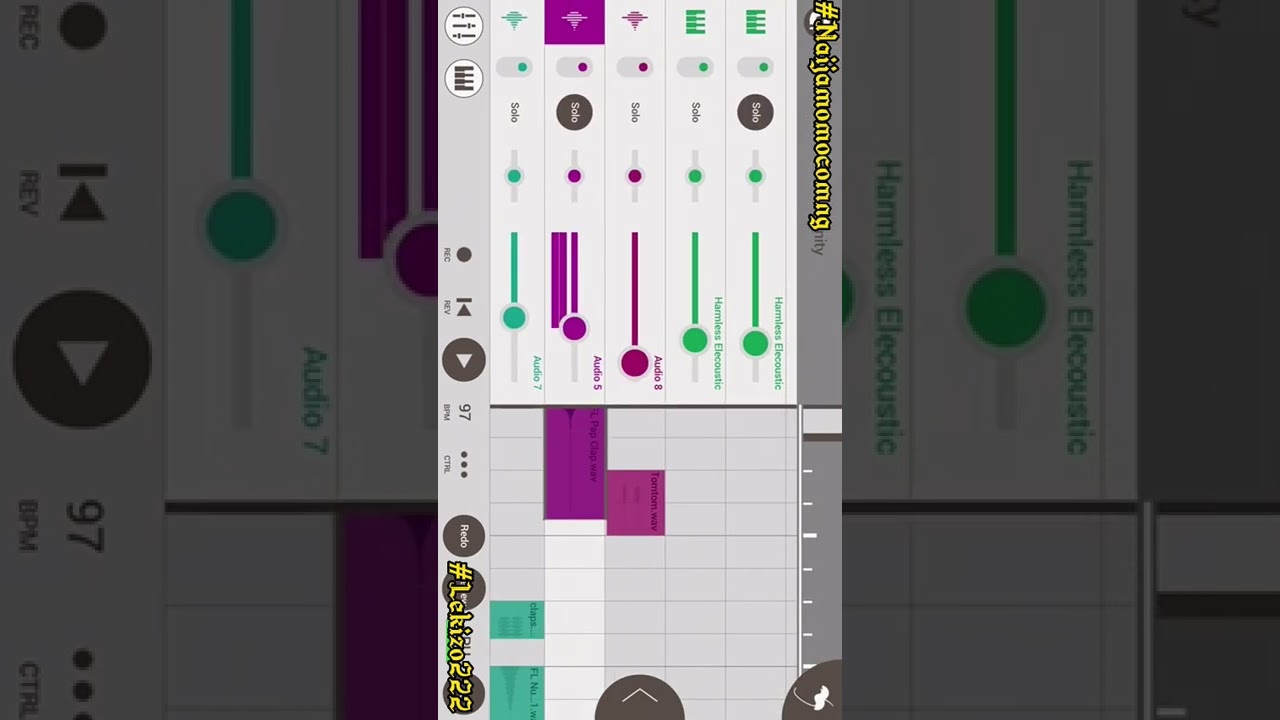 How to make Omah Lay Infinity Beat Using Fl Studio Mobile