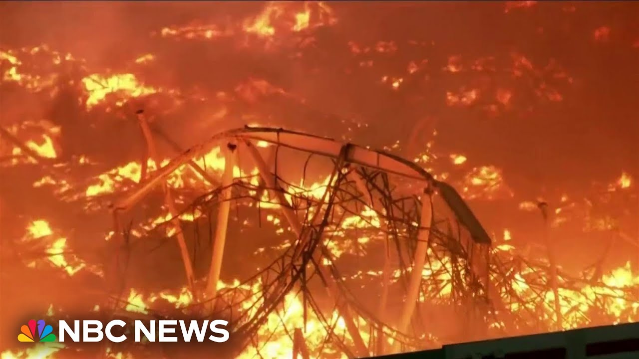 Man arrested over massive warehouse fire