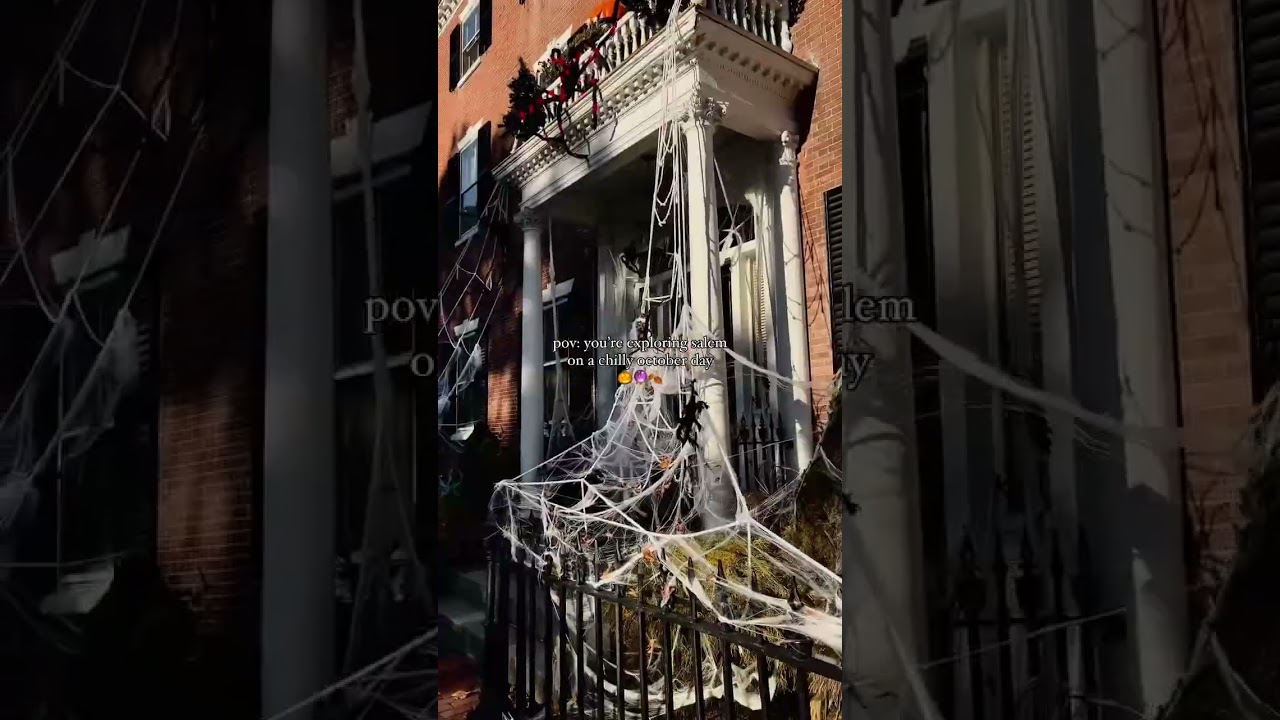 pov: you're exploring salem on a chilly october day 🎃  #salem #massachusetts #fallcolors #halloween