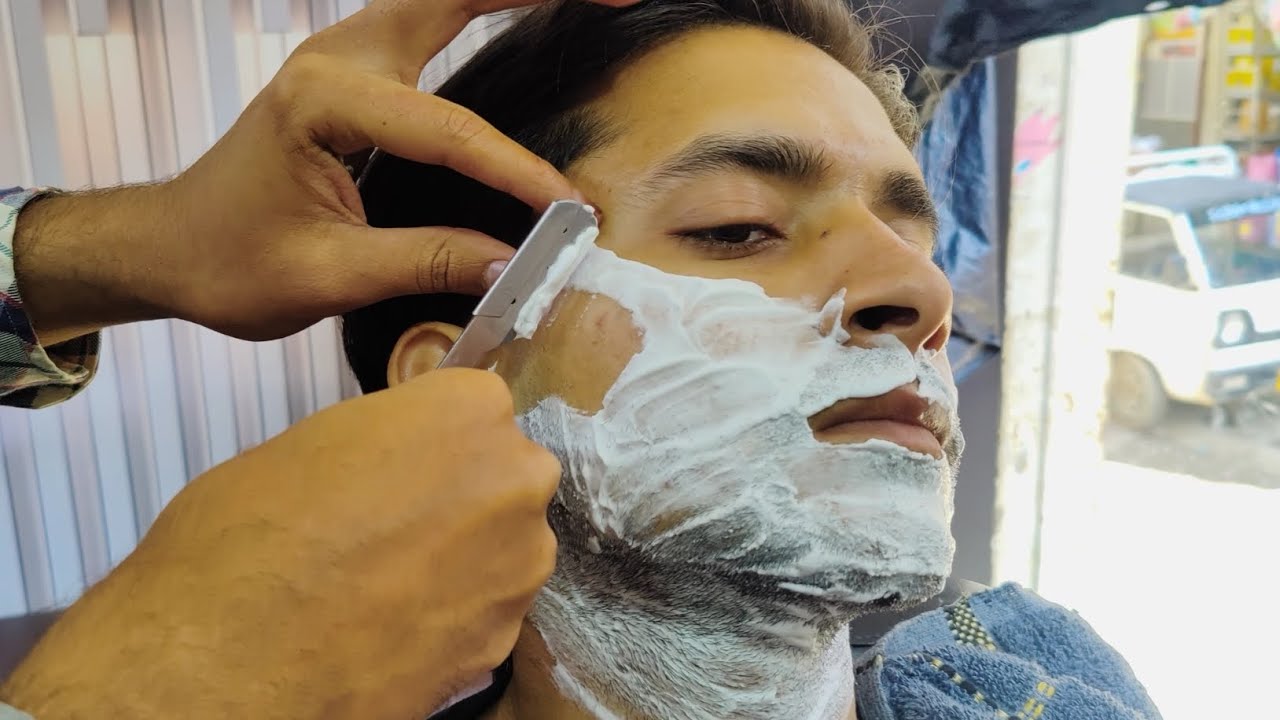 🪒 ASMR 🪒HOW TO SHAVE EASY AND FASTER 💈 STEP BY SETP 🪒