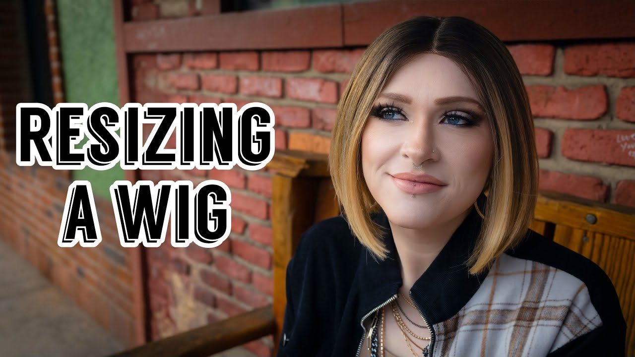 How To Resize A Closed-Weft Wig | Synthetic Wig Tutorial
