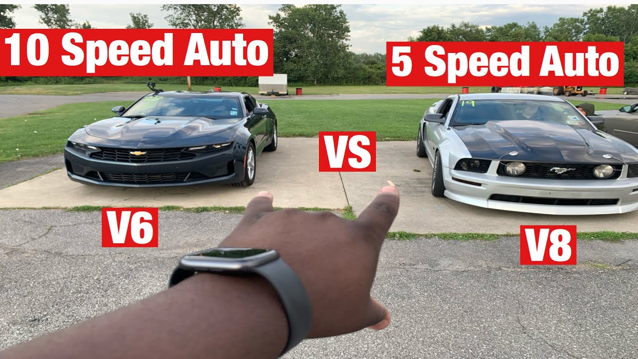 2020 Camaro V6 VS FBO 2005 Mustang GT