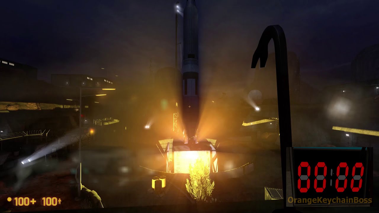 Black Mesa - Rocket Launch Site Scene (2021)