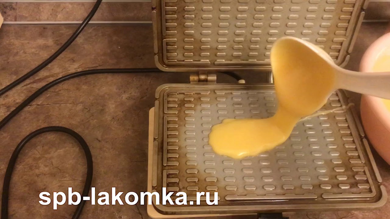 Вафельница для тонких вафель Лакомка в деле:)