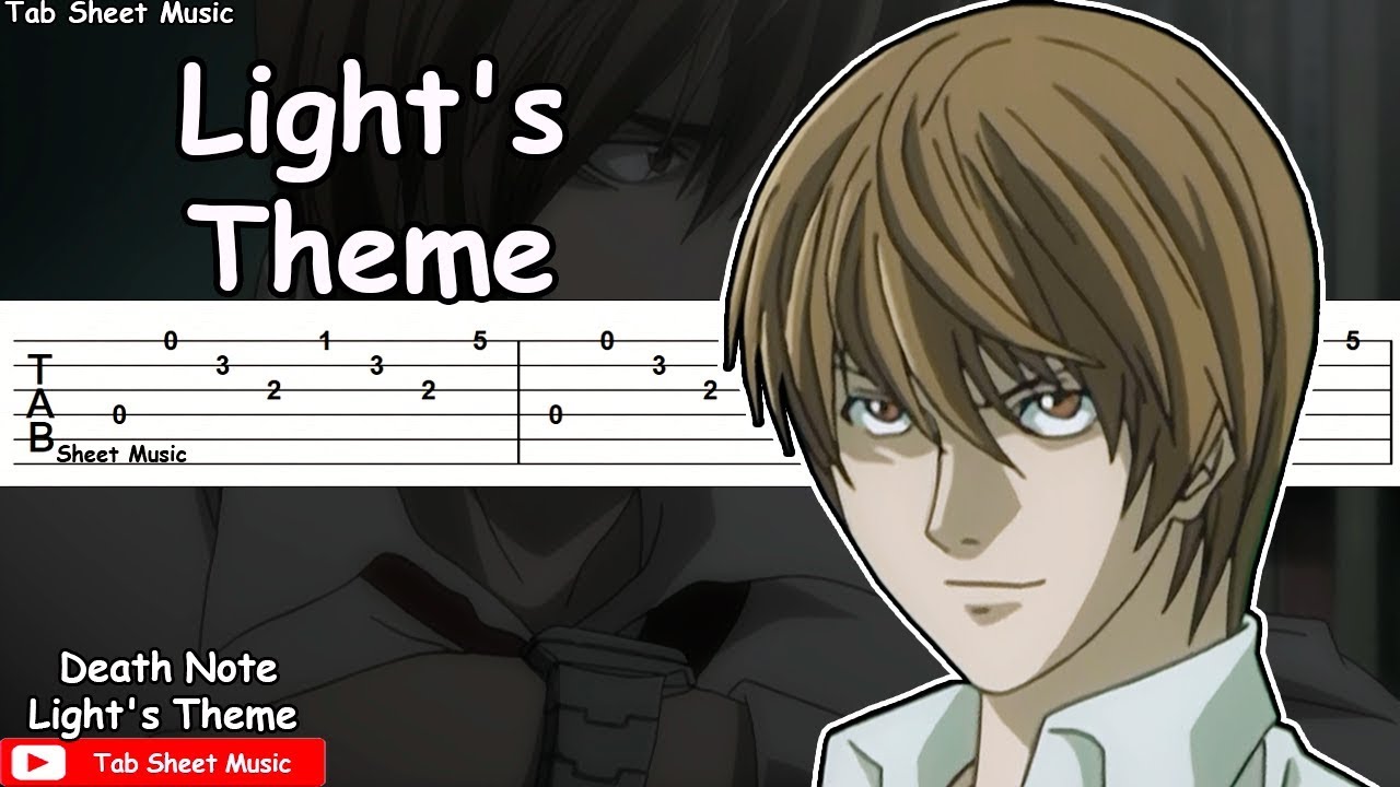 Death Note OST - Light's Theme Guitar Tutorial