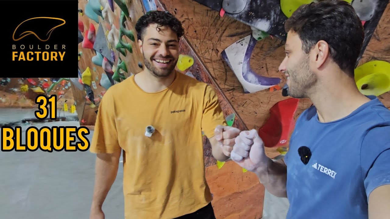 ESCALANDO⚡️ LOS  NARANJOS DE FACTORY | con mi hermano 👀😎 #bouldering #escalada 