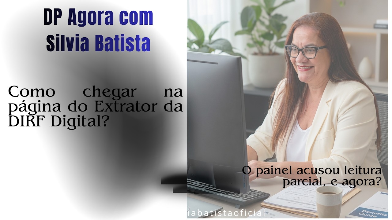 Como chegar na página do Extrator da DIRF?