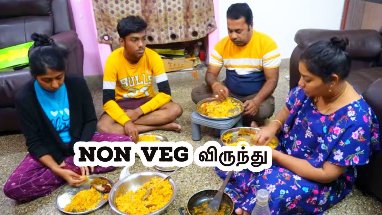 மழையால் non veg விருந்து /  Combo meals l babyma name வந்த வரலாறு🤣/ mama with babyma