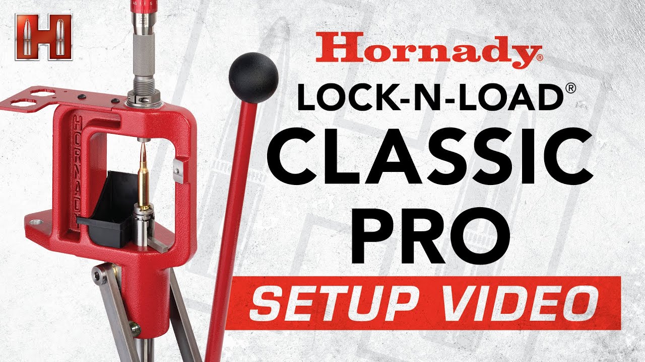 Hornady® Lock-N-Load® Classic™ Pro Press Setup