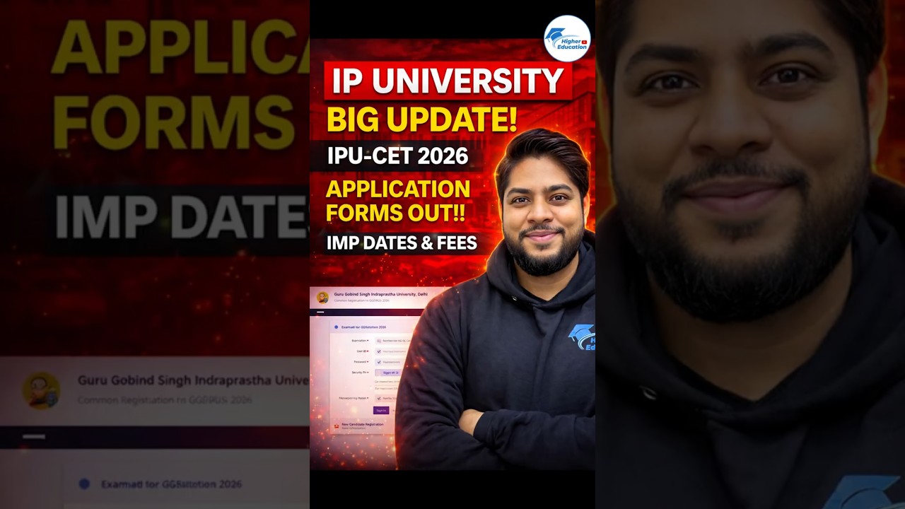 IP UNIVERSITY IPU CET 2026 Application Form Out | Important Dates, Fees & Complete Details #ipucet