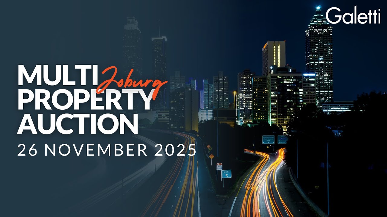 Galetti Live & Online Multi-Property Auction - Joburg - 26 November 2025