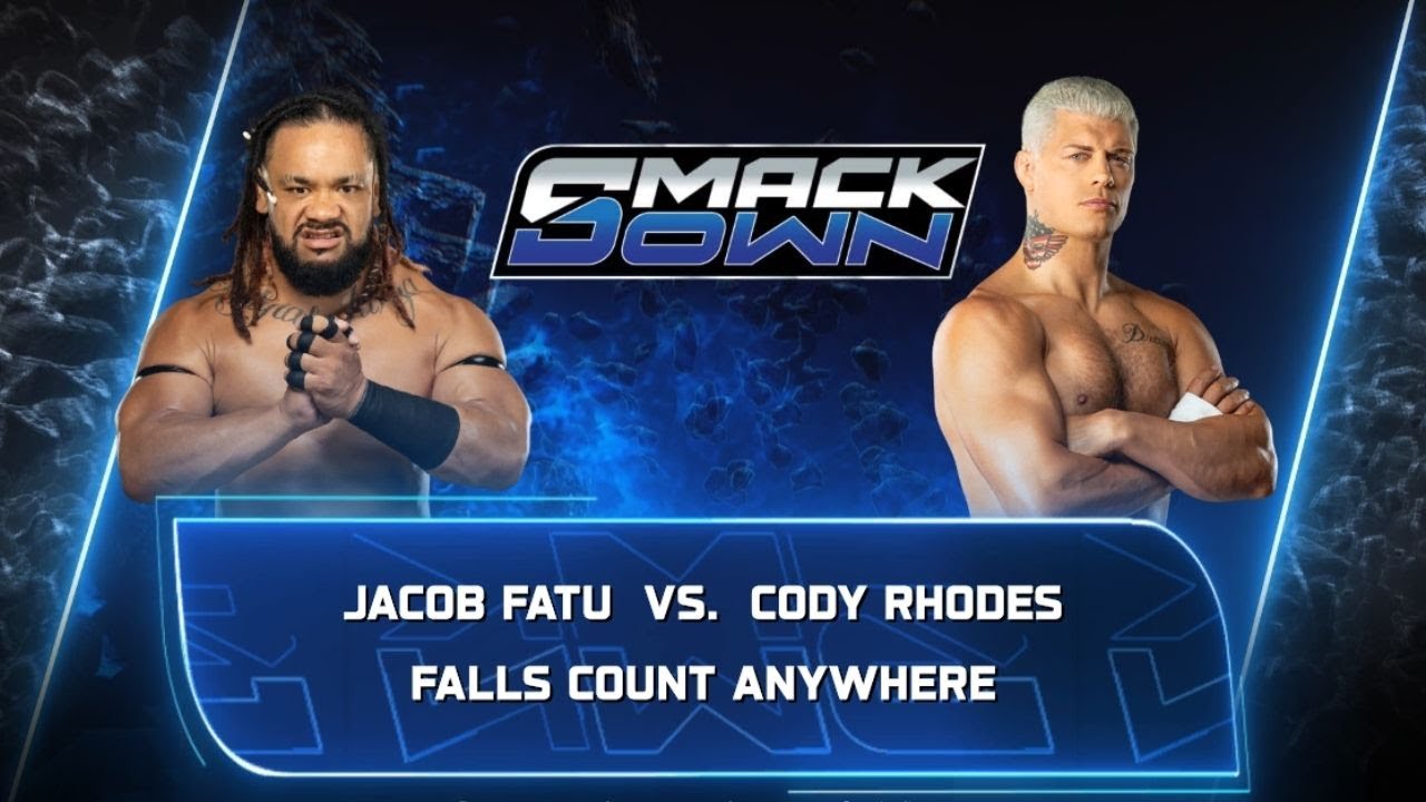 WWE 2K25 Jacob Fatu vs. Cody Rhodes | Ironman Match