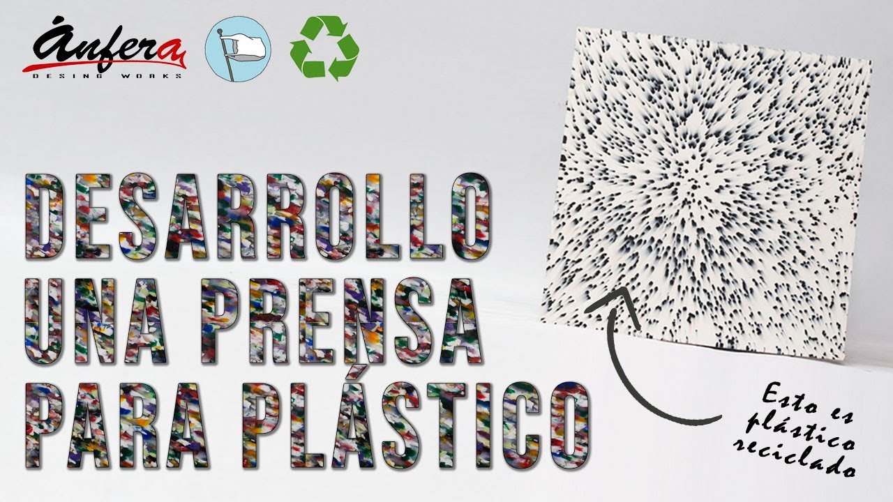 Mi propia versión de Prensa de Plástico proyecto Precious Plastic