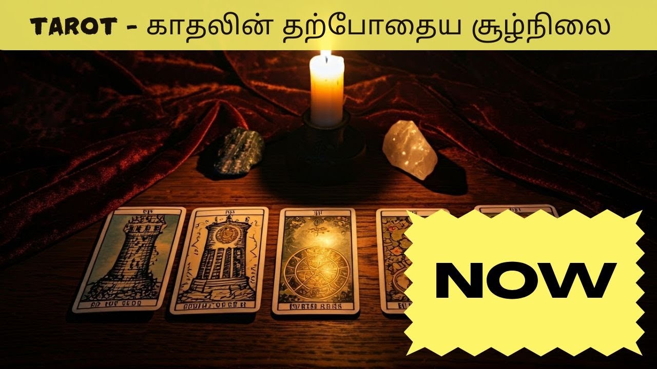 TAROT🧿 - காதலின் சூழ்நிலையை பற்றி நீங்கள் என்ன நினைக்கின்றீர்கள் உங்களை நேசிப்பவர் என்ன நினைக்கிறார்